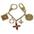 Louis Vuitton Bijoux de sac chaîne et porte clés Dourado Metal  ref.1241736