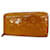 Louis Vuitton Zippy Wallet Brown Patent leather  ref.1242121