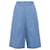 Joseph Tara Knielange Culotte-Shorts Blau Leinen  ref.1242134