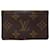 Louis Vuitton Pochette carte visite Brown Cloth  ref.1242176