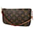 Louis Vuitton Pochette Accessoires Brown Cloth  ref.1242255