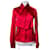 Chanel Camisa Vermelho Seda  ref.1242283