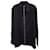 Givenchy Boxy Fit Hemd mit Reißverschluss vorne aus schwarzer Baumwolle  ref.1242302