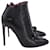 Alaïa Alaia Bombe Ankle Boots in Black calf leather Leather Pony-style calfskin  ref.1242303