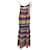 M Missoni Metallic Stripe Halter Dress in Multicolor Viscose Multiple colors Polyester  ref.1242306