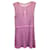 Mini-robe texturée sans manches M Missoni en viscose rose Polyester  ref.1242308