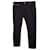 Alexander McQueen Jean stretch avec poche à logo en coton noir  ref.1242314