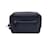 Gucci Black Microssima Leather Cosmetic Clutch Toiletry Bag  ref.1242320