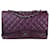 Chanel Purple 2005 jumbo caviar Classic Double Flap Leather  ref.1242503