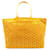 Goyard Yellow Goyardine Saint Louis PM Leather Cloth Pony-style calfskin Cloth  ref.1242526