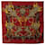 Hermès Bufanda de seda roja Hermes Par Mefsire Antoine De Plvvinel Paño  ref.1242531