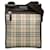 Burberry Brown House Check Crossbody Bag Beige Cloth Cloth  ref.1242558