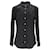 Tommy Hilfiger Womens Stretch Slim Fit Shirt Black Cotton  ref.1242612
