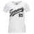 Tommy Hilfiger Womens Retro Logo Top White Cotton  ref.1242615