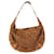 Louis Vuitton Monogram Onatah Suede Hobo Tote  Brown Leather  ref.1242632