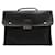 Longchamp Black Briefcase with Silver Hardware Leather  ref.1242643
