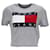 Tommy Hilfiger Camiseta corta de manga corta para mujer Gris Algodón  ref.1242675