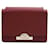 Autre Marque The Rejane Clutch Red Dark red Leather  ref.1242714
