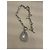 Ciondolo SWAROVSKI GOTA D'ACQUA Argento Bianco - vista 2