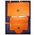 Borsa Trussardi Jeans arancione a tracolla / a tracolla - vista 4