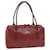BURBERRY Shoulder Bag Leather Red Auth ac2696  ref.1242922