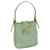 Bolsa de mão FENDI Zucchino Canvas Esmalte Azul Claro Auth 65767  ref.1242950