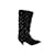 Valentino Suede boots Black Deerskin  ref.1243043