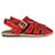 MARNI  Sandals T.eu 38 cloth Red  ref.1243157