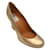 Lanvin Espadrille-Wedges aus goldfarbenem Metallic-Leder Golden  ref.1243198