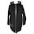 Fendi Black/Brown Reversible FF Motif Hooded Jacket Synthetic  ref.1243247