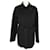 Hermès Hermes Black Belted Short Coat Leather  ref.1243253