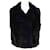 Roberto Cavalli Blue/Black Vest Jacket Leather  ref.1243263