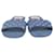 Valentino Blue Denim Rockstod Flat Slides Cloth  ref.1243273