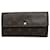 Braune lange Brieftasche mit Louis Vuitton-Monogramm Sarah Leinwand  ref.1243293
