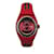 Reloj sincronizado de caucho y cuarzo rojo Gucci Roja Acero  ref.1243295