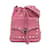 Rosa Valentino Rockstud Beuteltasche Pink Leder  ref.1243300
