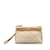 Pochette Dior grande in shearling beige con pochette Caro Pelle  ref.1243307