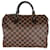 Louis Vuitton Damier Ebene Canvas Speedy 30 Brown Cloth  ref.1243351