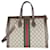 Gucci Beige GG Supreme Medium Ophidia Tote Bag Brown Cloth  ref.1243352