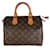 Louis Vuitton Monogram Canvas Speedy 25 Brown Cloth  ref.1243367