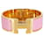 Pulsera Hermès Clic Clac en baño de oro Chapado en oro  ref.1243381