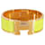Pulseira Hermès Clic Clac em Banhado a Ouro  ref.1243382