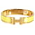 Pulsera Hermès Clic H chapada en oro Chapado en oro  ref.1243385