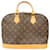 Louis Vuitton Alma Brown Cloth  ref.1243483