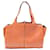 Céline Tri-Fold Orange Leather  ref.1243493