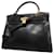Hermès hermes kelly 32 Black Leather  ref.1243574