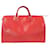 Louis Vuitton Speedy 35 Red Leather  ref.1243650