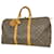 Louis Vuitton Keepall 50 Brown Cloth  ref.1243696