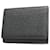 Louis Vuitton Enveloppe Carte de visite Black Leather  ref.1243802