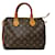 Louis Vuitton Speedy 25 Brown Cloth  ref.1243858